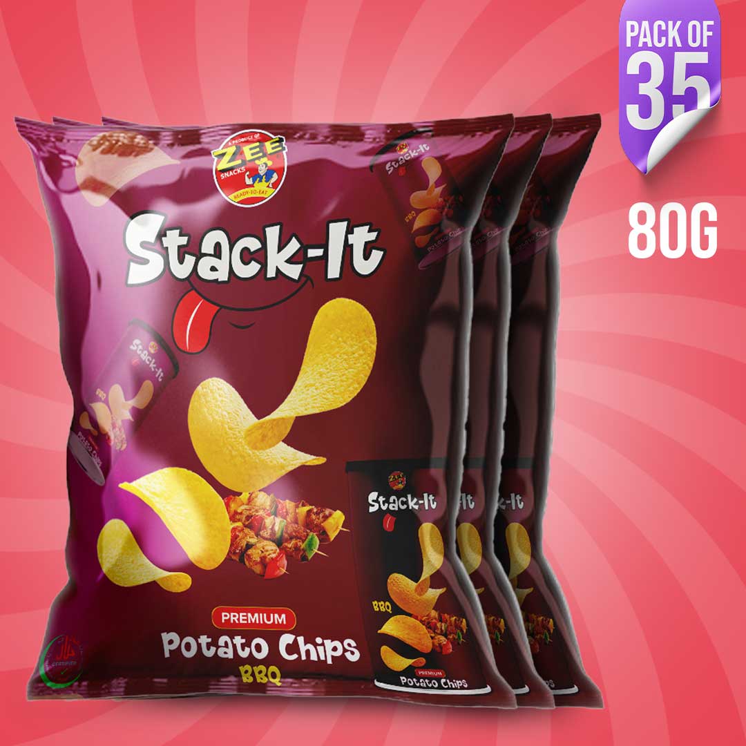 Stackit – Crispy & Crunchy Potato Stacks | 80 Grams